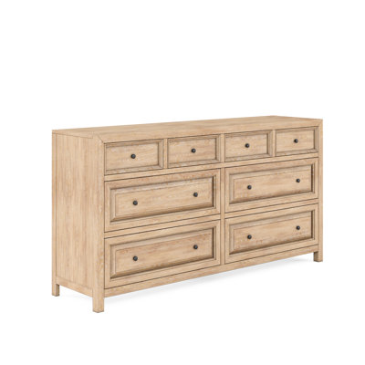 A.R.T. 8 Drawer Solid Wood Double Dresser & Reviews Perigold